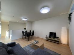 リビング　居心地のよいリビング。