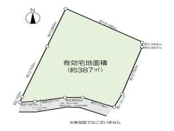 間取り　125坪の広い敷地！