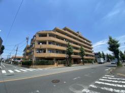 外観　河辺駅南口から徒歩4分のマンションです。