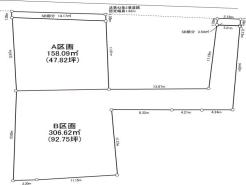 間取り　ご覧の区画はＡ区画です