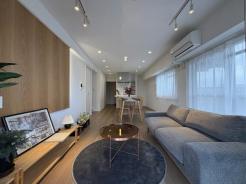 リビング　2025年10月、リノベーション完了しました。