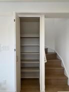 収納　リビングスペースには収納があります。