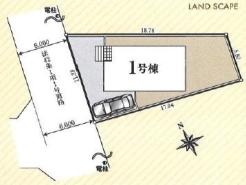 区画図　本物件区画図です。