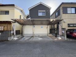 外観　ツートンカラーのおしゃれな外観。