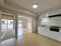 リビング キッチンまで一つにつながる開放感。