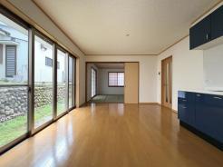 リビング　居心地のよいリビング。