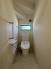 トイレ　1階・2階にそれぞれ設けられたトイレは温水洗浄便座です。(写真は1階トイレ)