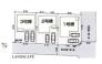 全体区画図　ご覧の物件は2号棟です。