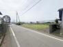 前面道路含む現地写真　前面道路の様子です。
