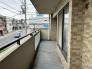 バルコニー　陽当り通風良好のバルコニー。