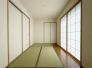 和室　障子からやわらかい光が差し込む5帖和室。