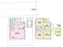 間取り　4LDK+小屋裏収納付き