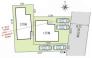 全体区画図　ご覧の物件は2号棟です。