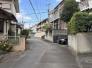 前面道路含む現地写真　※AIにより青空イメージの加工を施しています