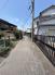 前面道路含む現地写真　前面道路の様子です。
※AI処理にて青空に加工しています。