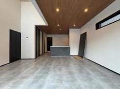 リビング 会話がはずむくつろぎのリビング。