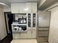 キッチン キッチン背後には冷蔵庫スペースがございます