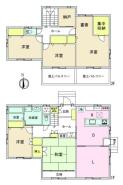 間取り 部屋数・収納の多さが嬉しい!144.44平米の5LDK