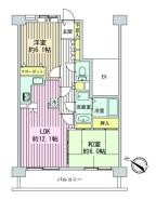 間取り 単身~小家族の方にお勧めの2LDK