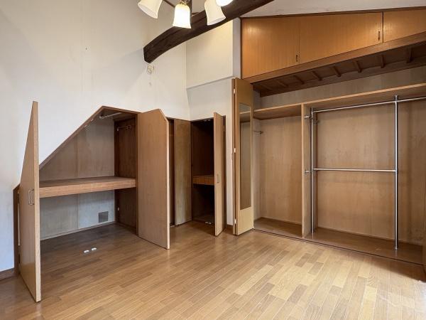 収納 収納スペースがたっぷりと備わっています。